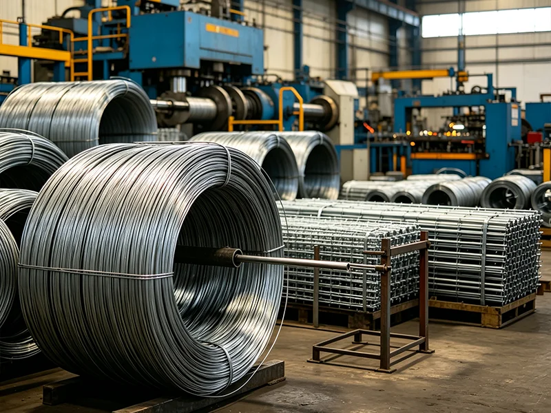 Sârmă de oțel moale versatil pentru fixare generală, încadrare și componente industriale fără arcuri